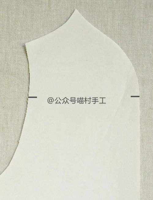 圖紙 教程丨一衣兩面 簡(jiǎn)約無扣馬甲